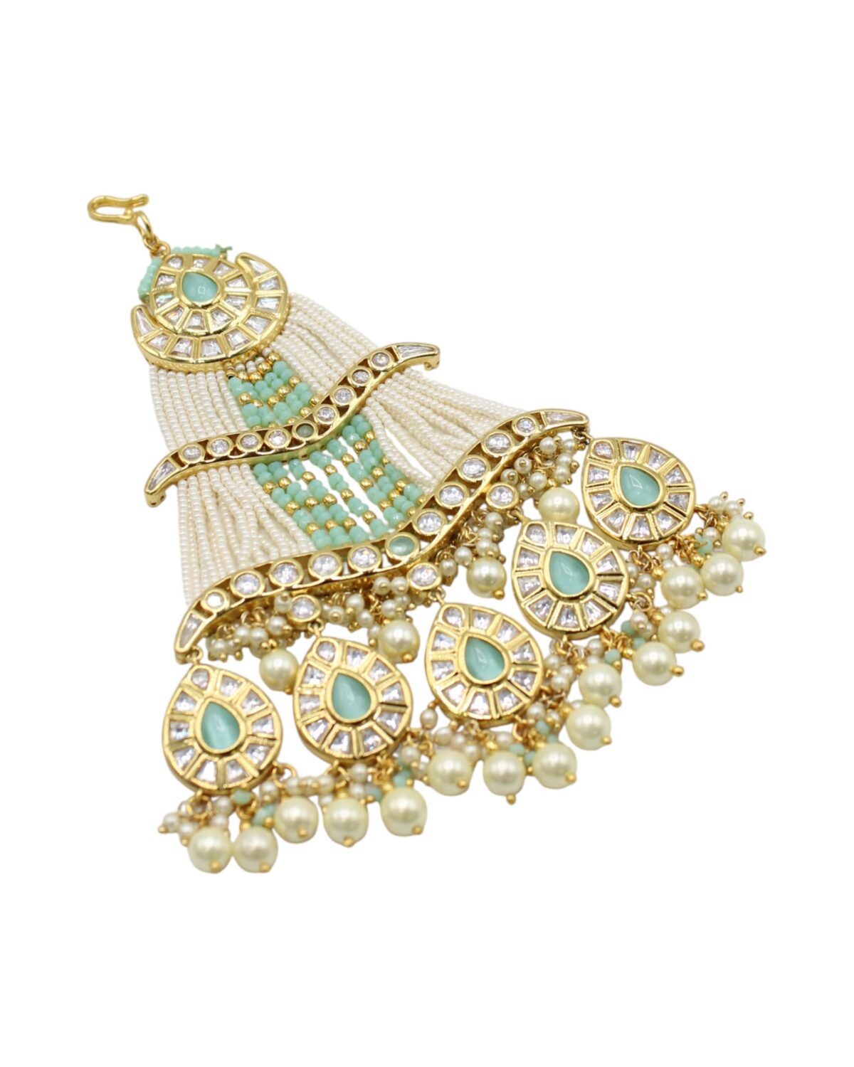 Elegant Traditional Indian Jewelry with Pearls and Gemstones