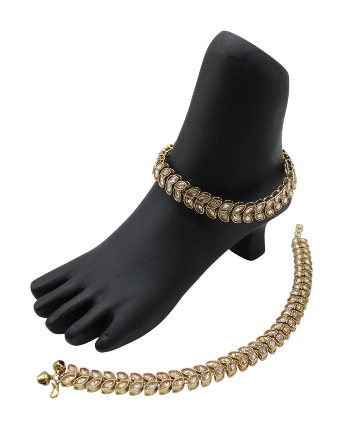 Elegant Gold-Plated Foot Jewelry Set