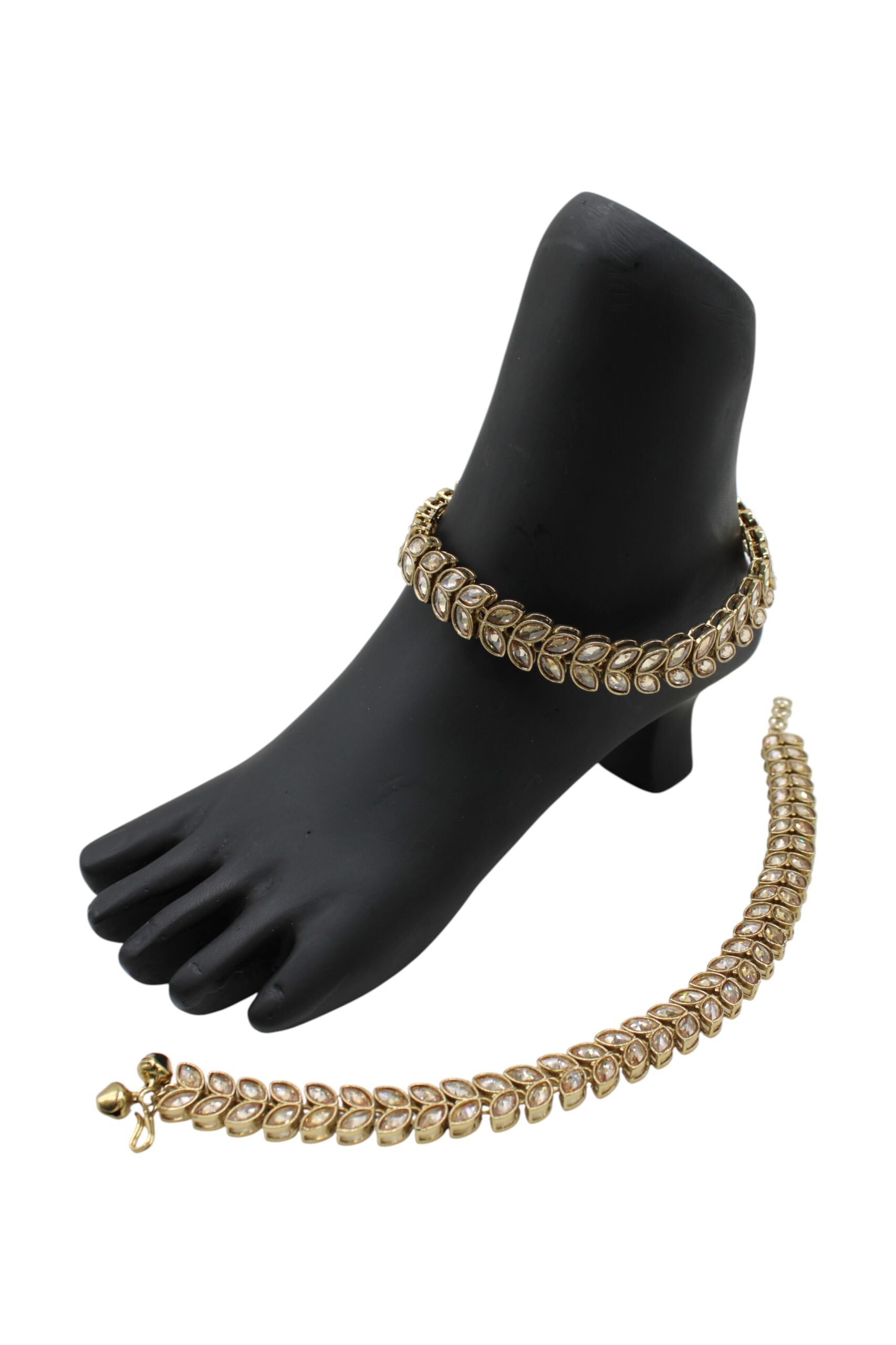 Elegant Gold-Plated Foot Jewelry Set