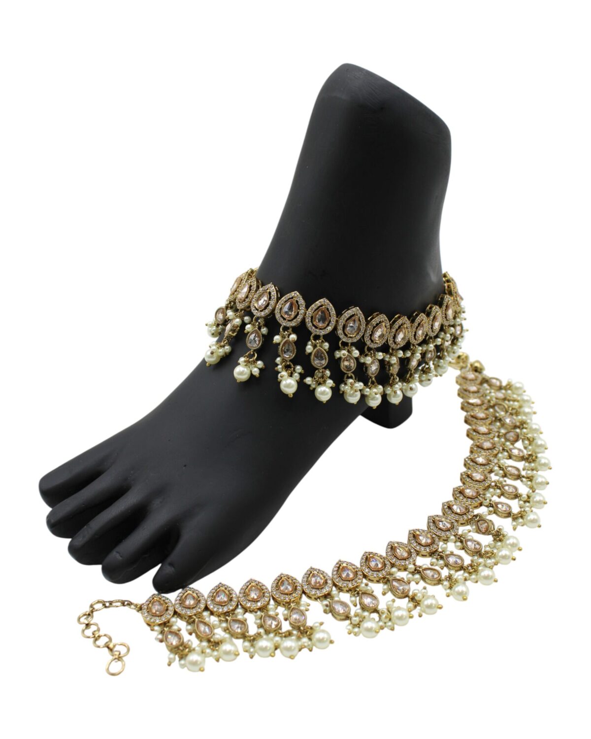 Elegant Traditional Foot and Hand Jewelry Set