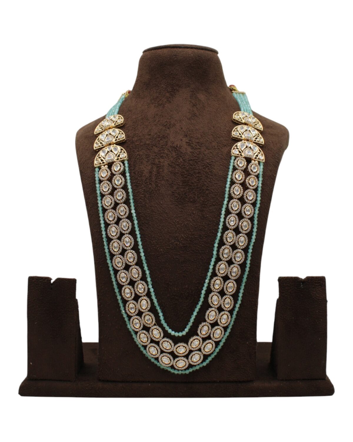 Elegant Multi-Layered Necklace with Intricate Design