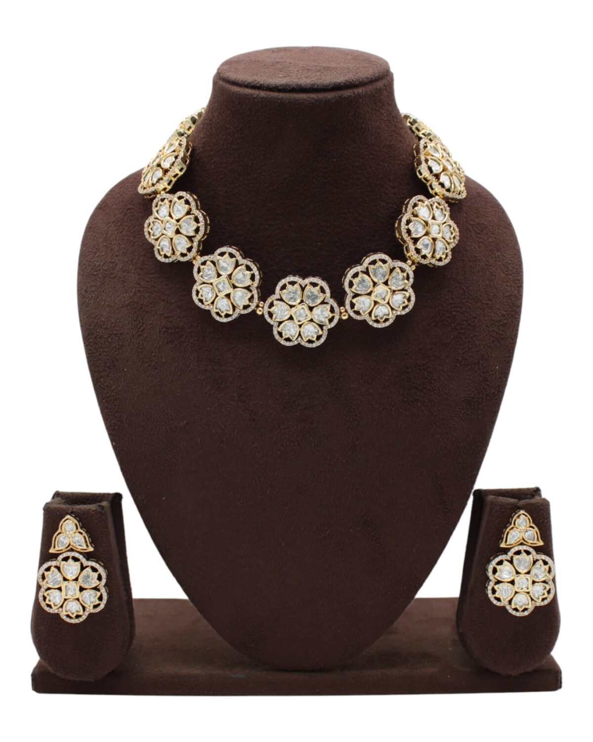 Elegant Floral Design Jewelry Set