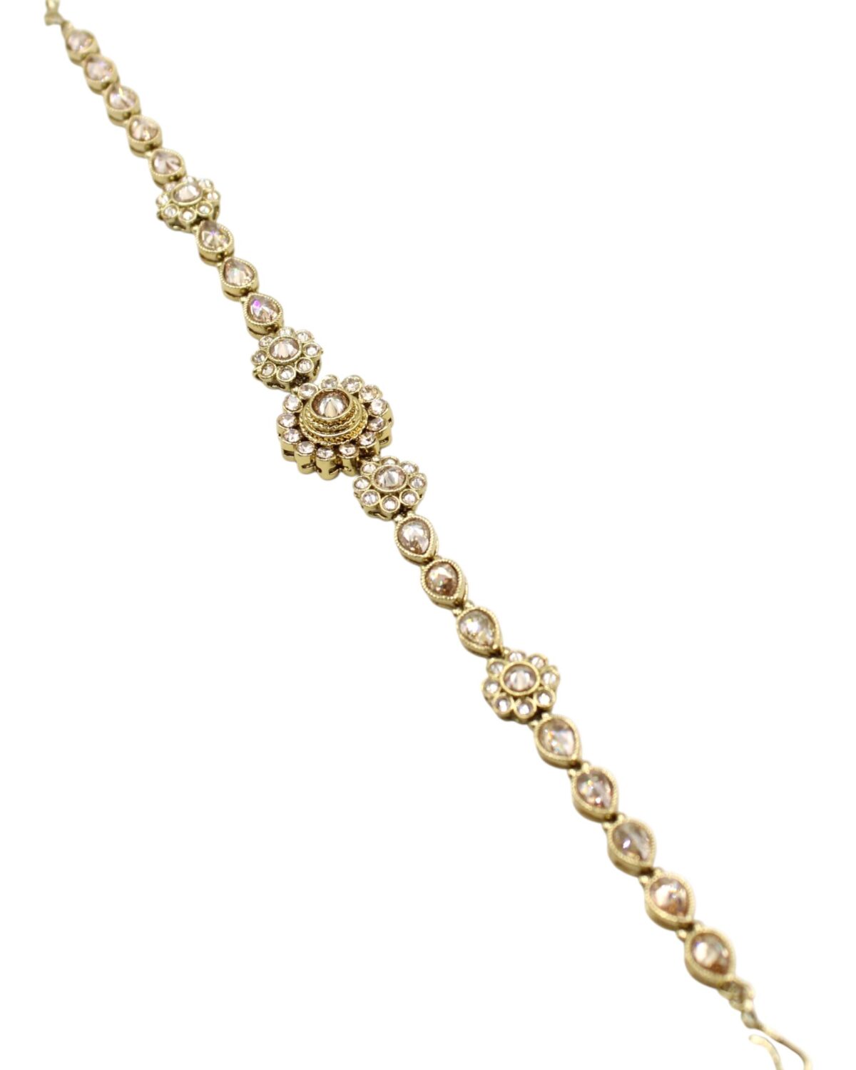 Elegant Gold and Gemstone Bracelet