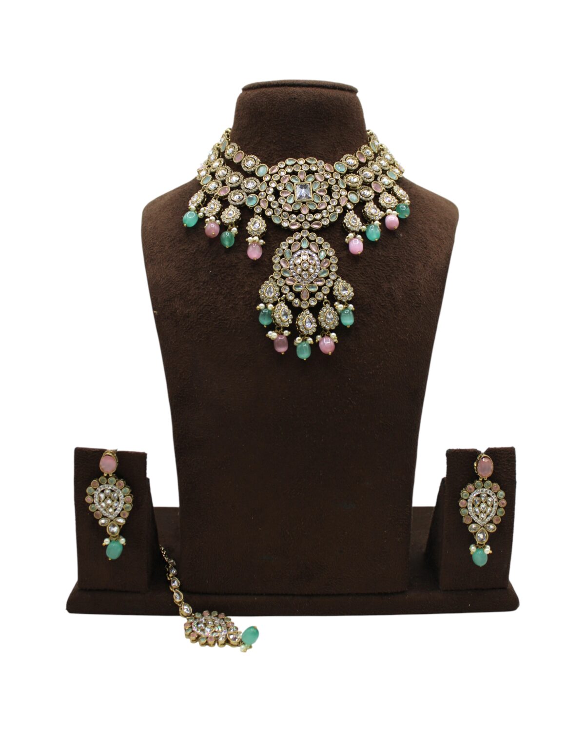 Elegant Multi-Colored Statement Jewelry Set