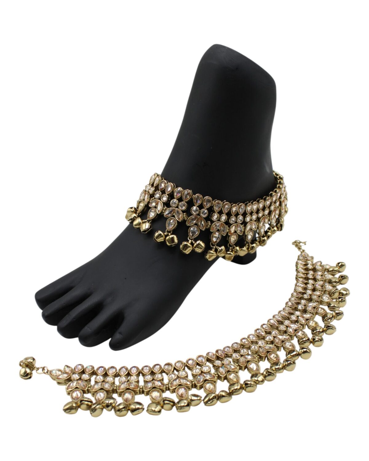 Elegant Traditional Foot and Hand Jewelry Set