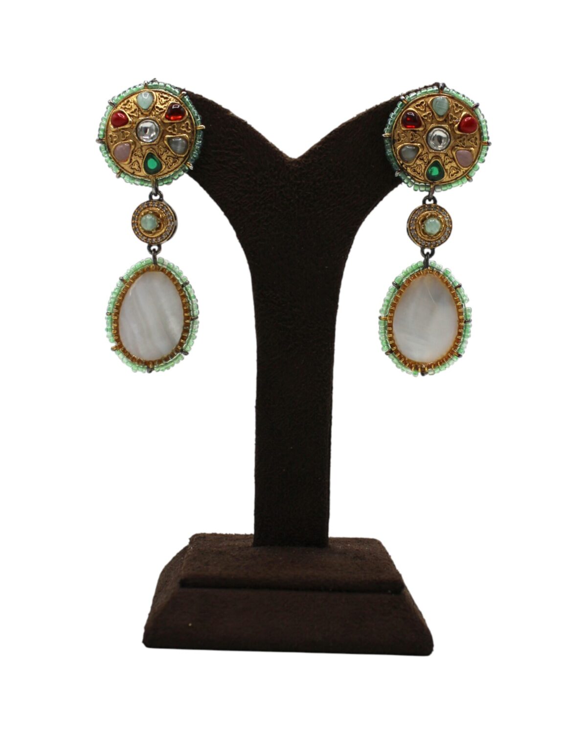 Elegant Vintage-Inspired Statement Earrings