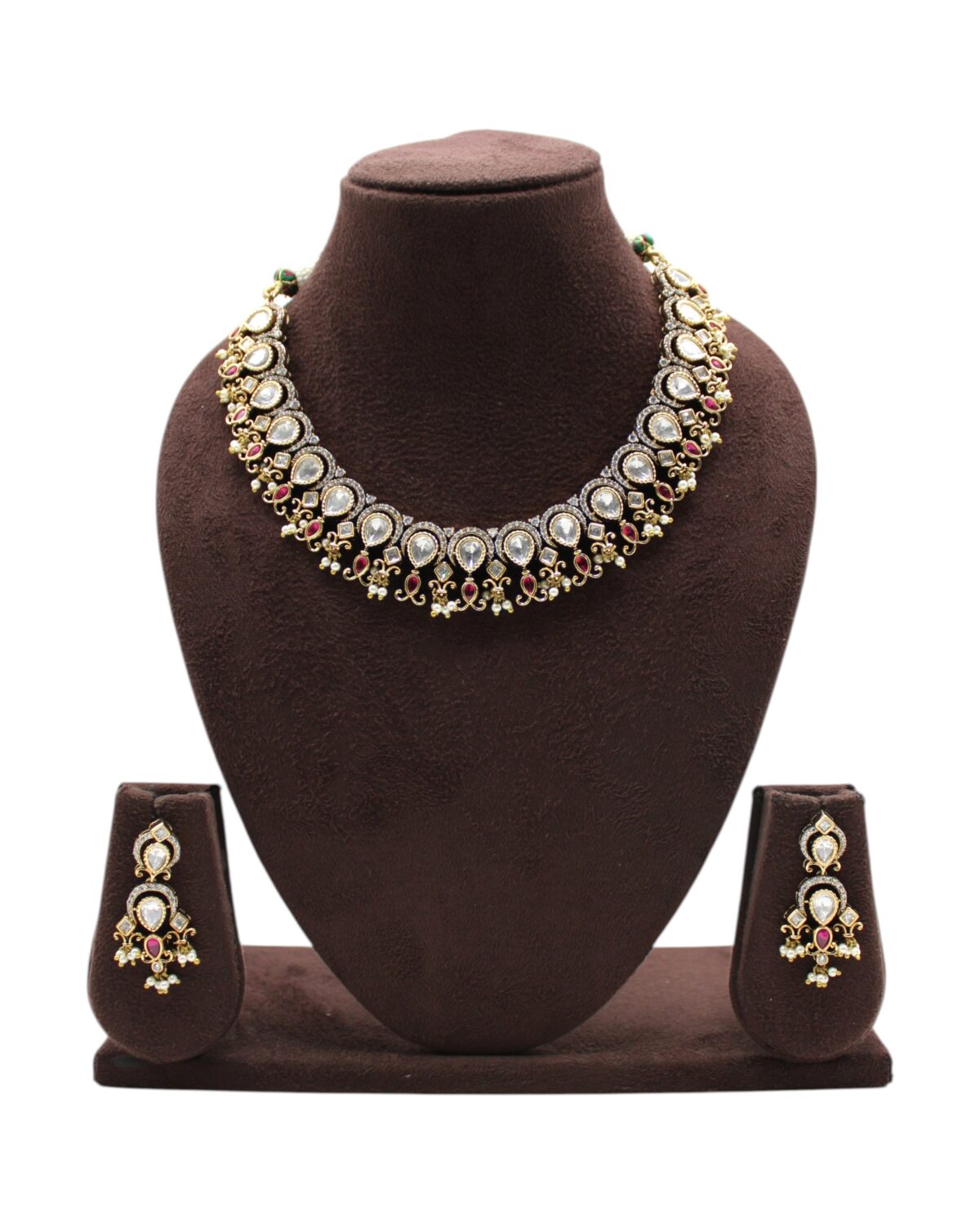 Elegant Traditional Necklace and Earring Set