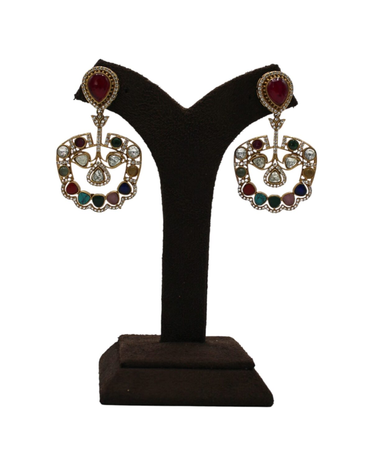 Elegant Vintage-Inspired Statement Earrings