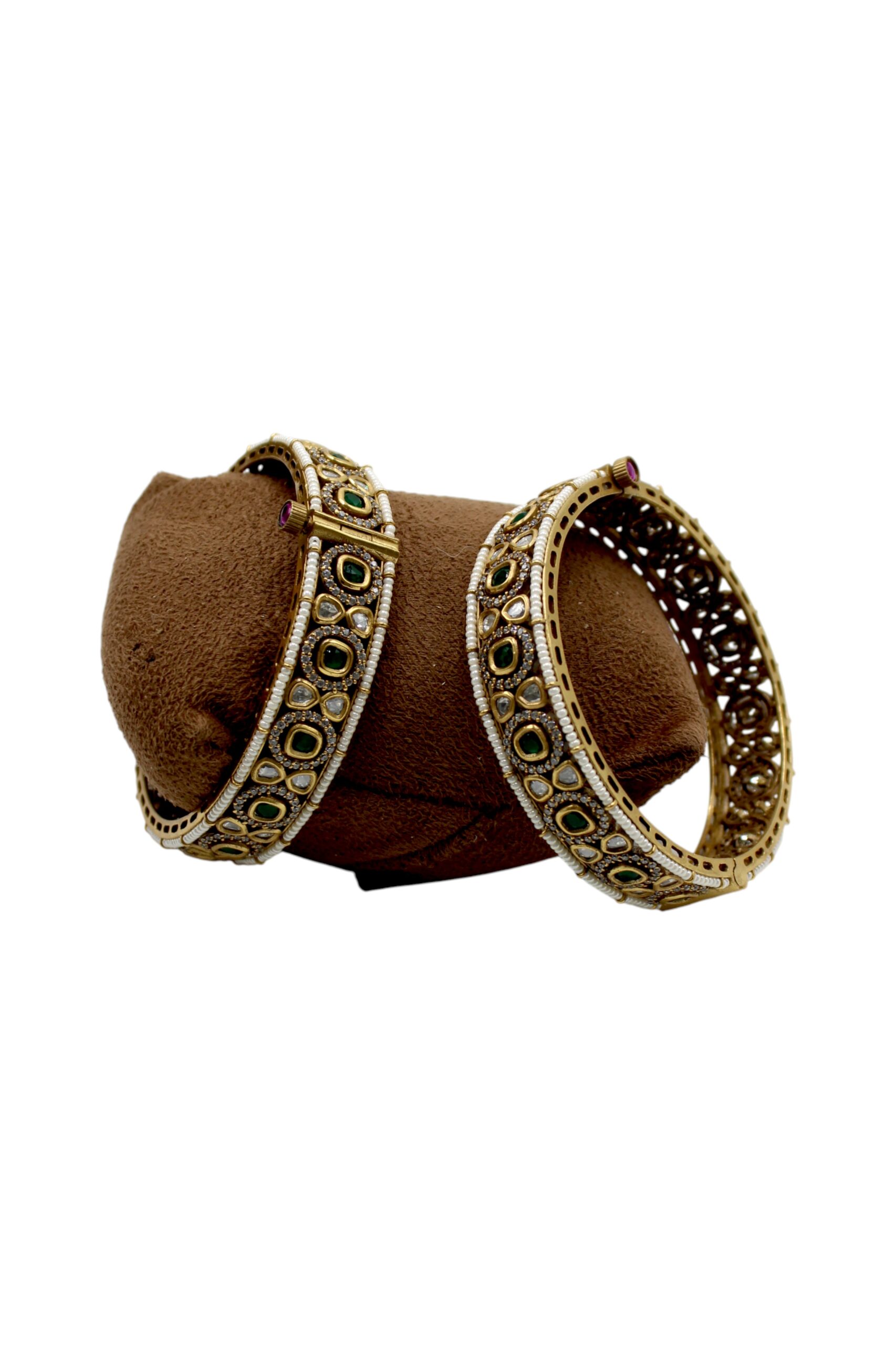 Elegant Traditional Bangles with Intricate Design