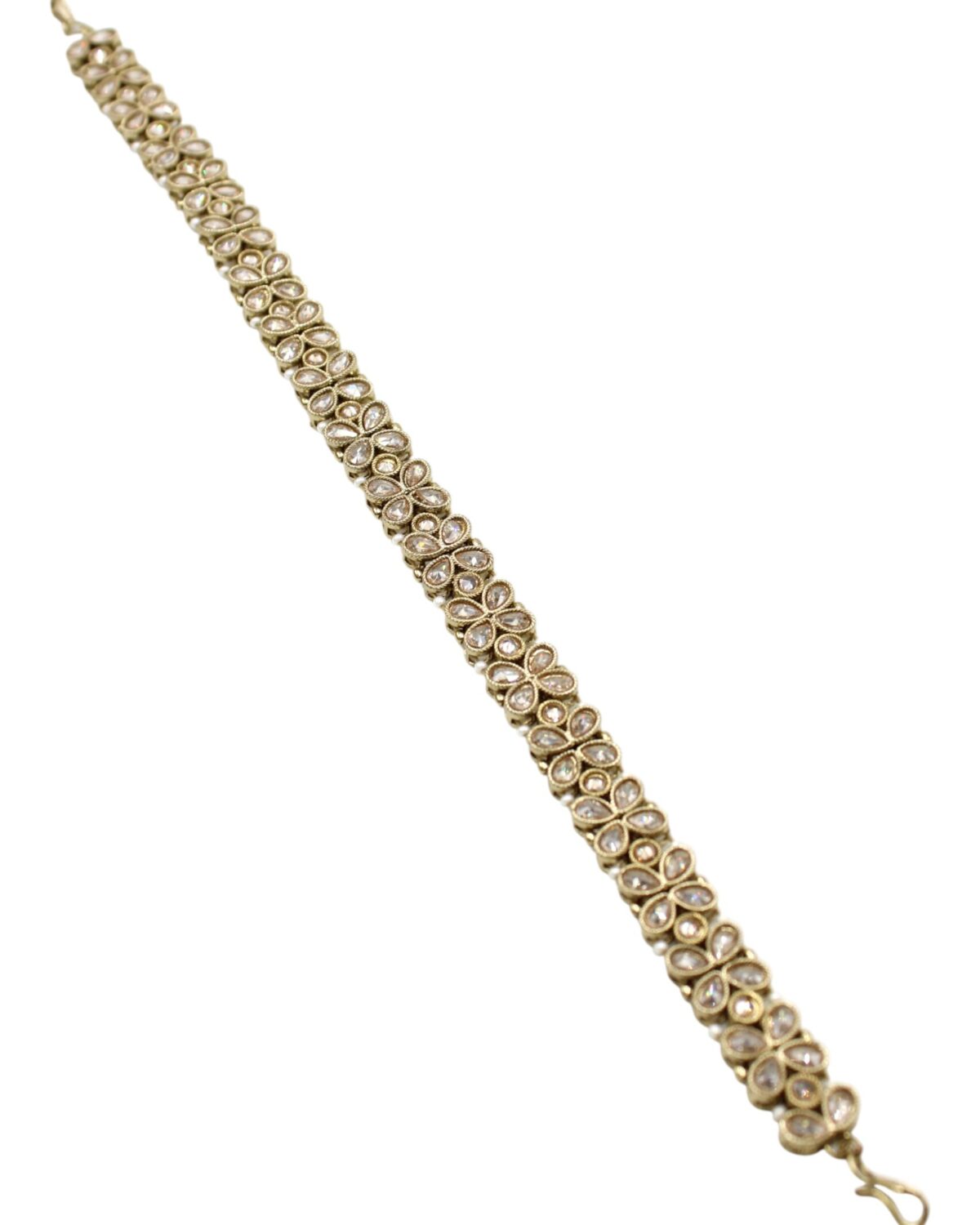 Elegant Gold and Stone Bracelet