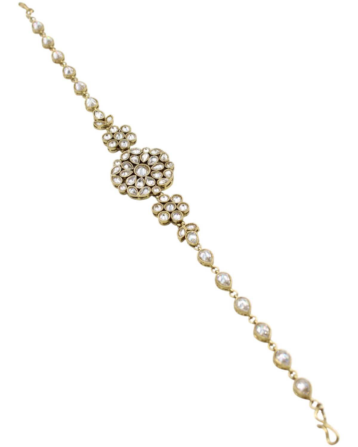 Elegant Pearl and Gold Bracelet